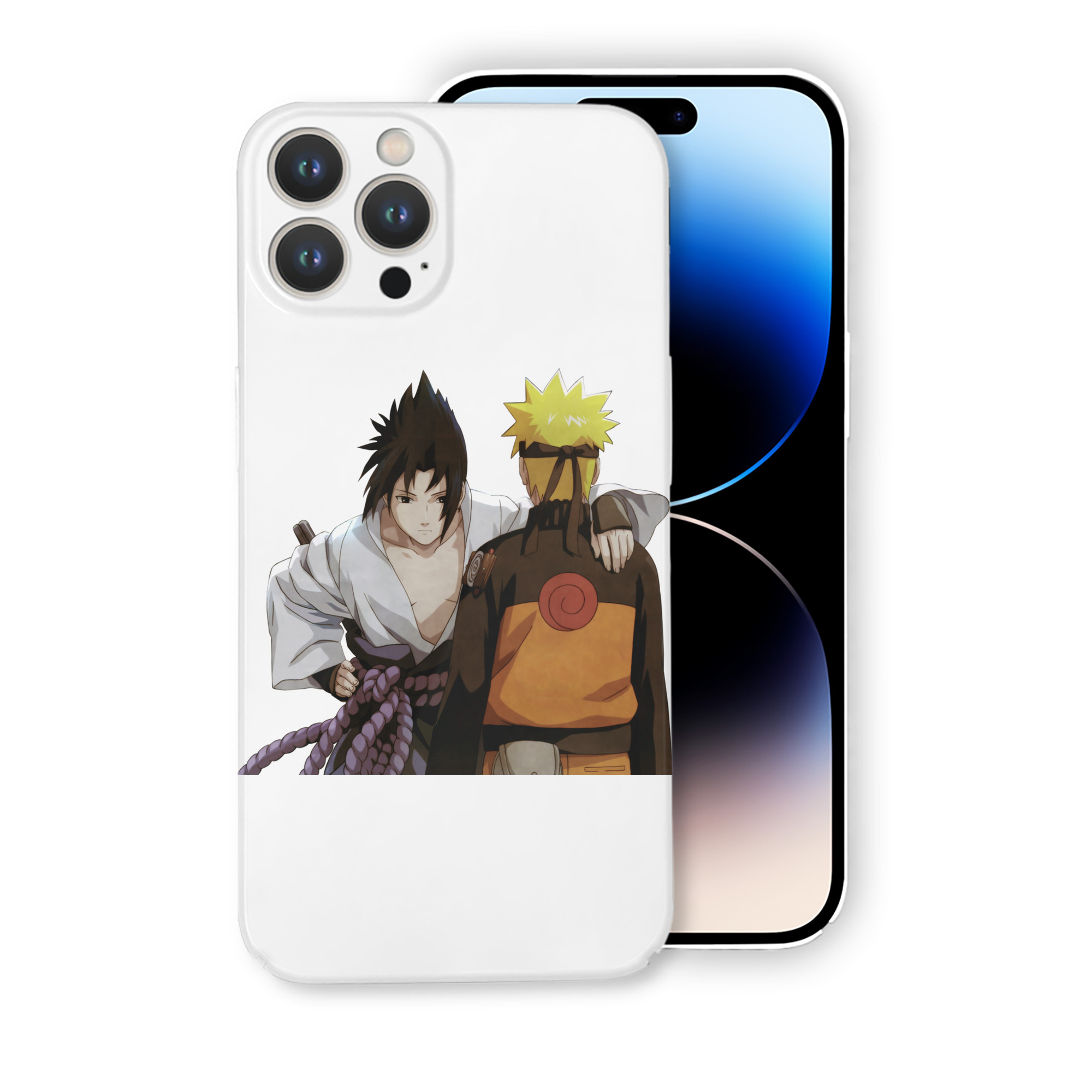 （画像用） NARUTO -ナルト- うちは サスケ Uchiha Sasuke 【iPhone 14シリーズ対応】ハードケース